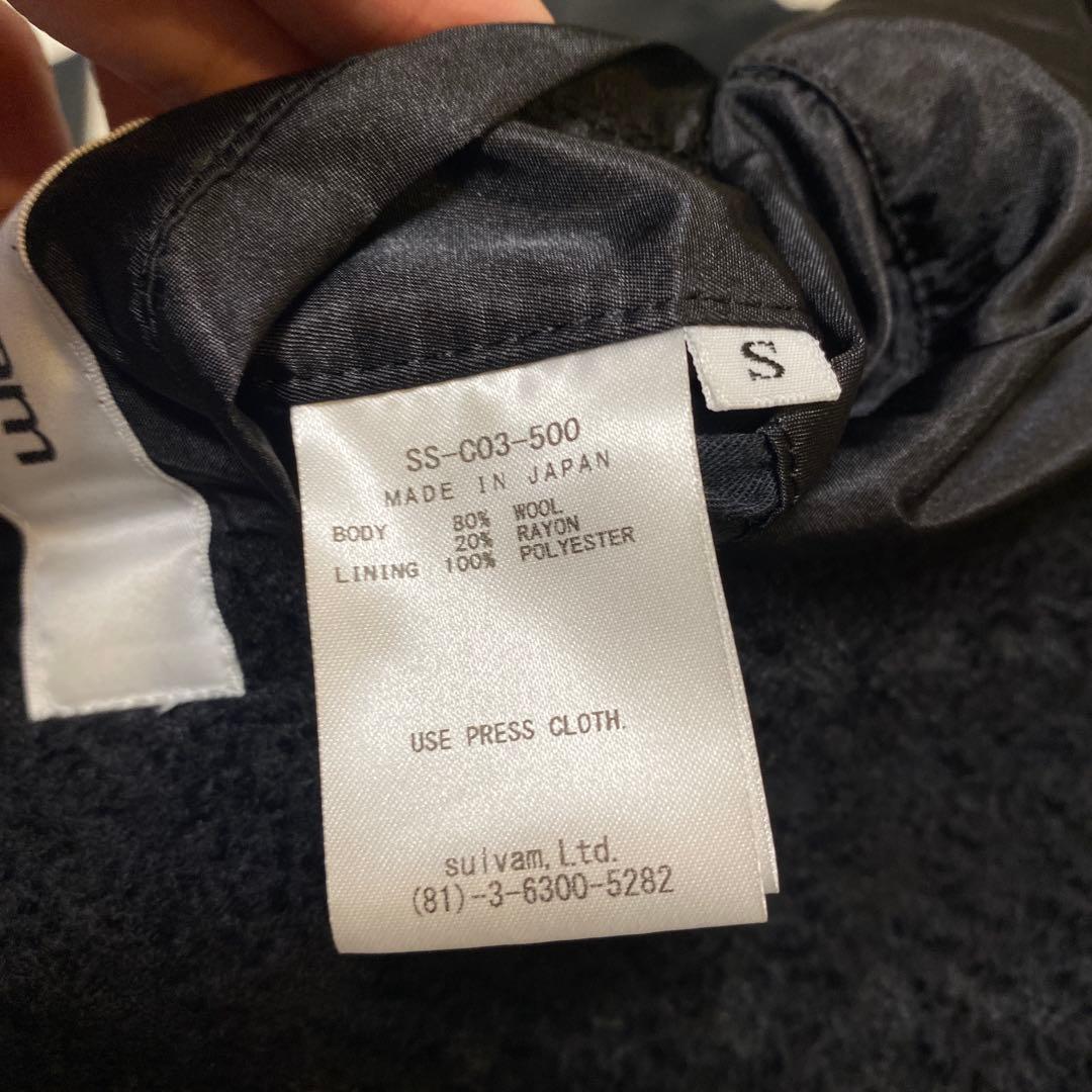 ジャケット・アウター sulvam 23aw Houndstooth Coat