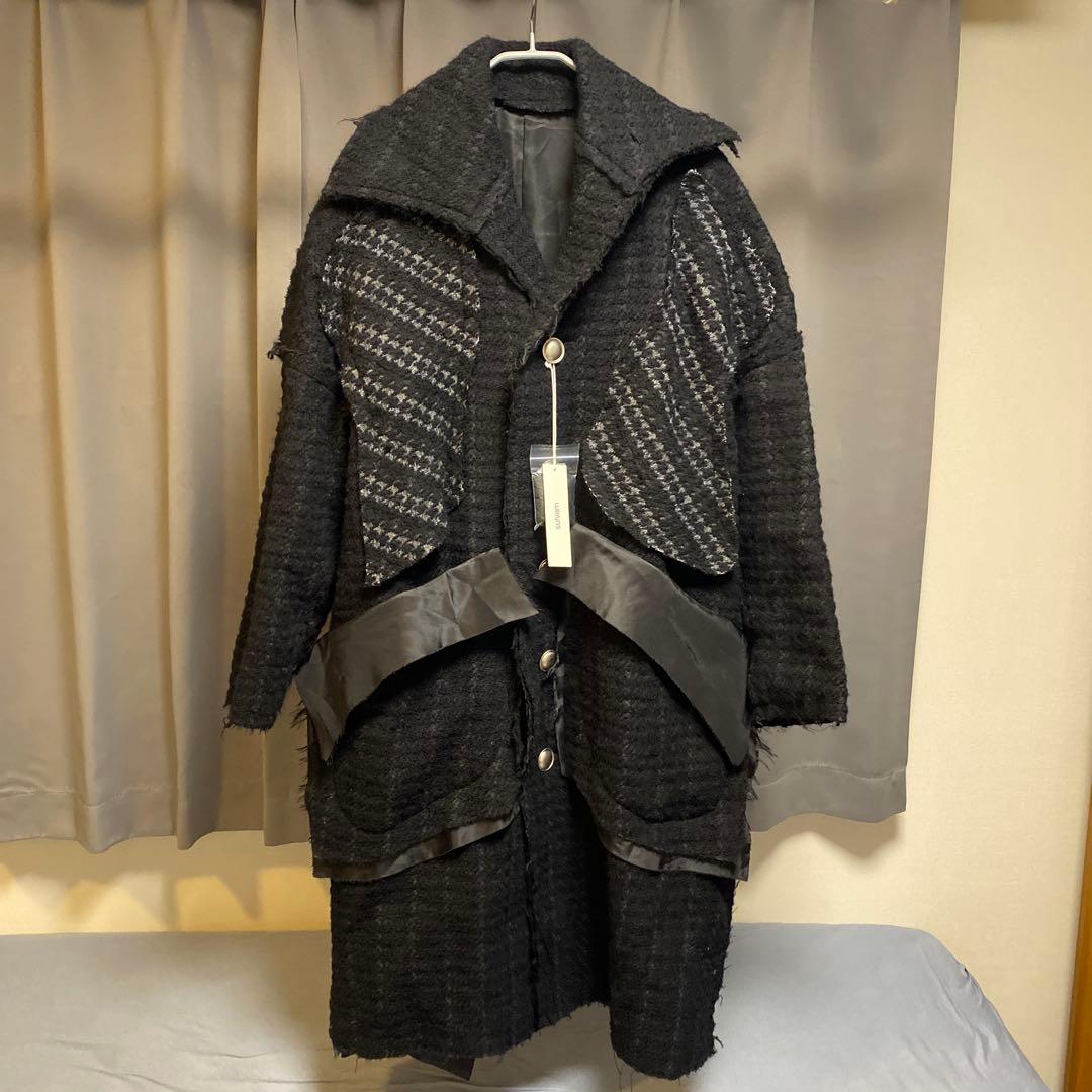 ジャケット・アウター sulvam 23aw Houndstooth Coat