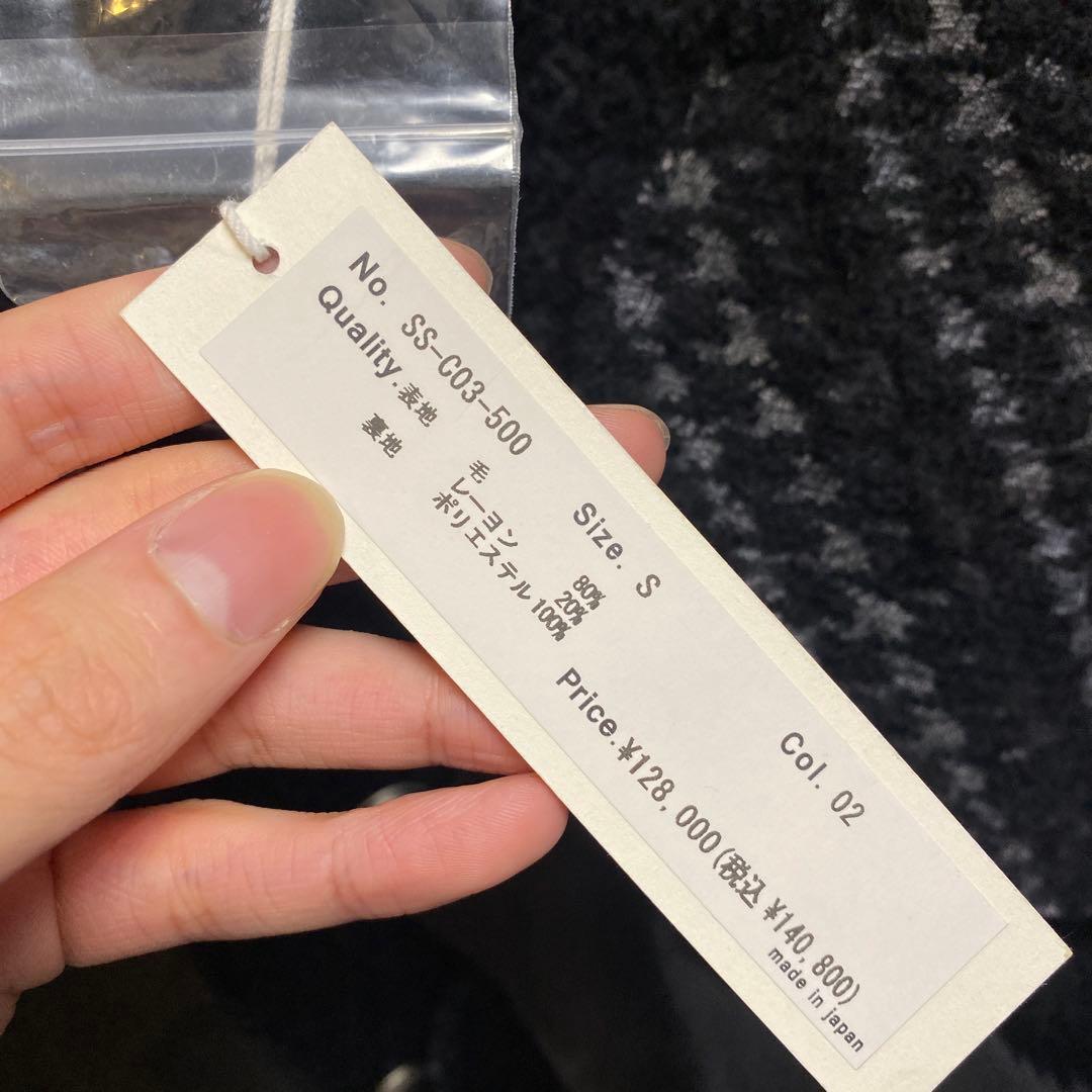 ジャケット・アウター sulvam 23aw Houndstooth Coat