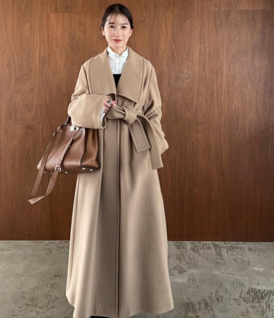 期間限定＊CLANE LADY MAXI GOWN COAT クラネ　1Mガウン