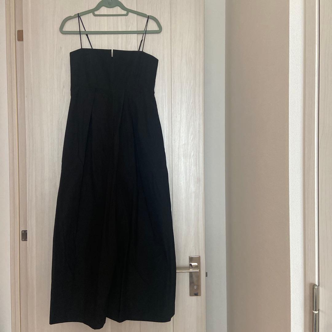 Plage TAFTA CAMI サロペ 黒パンツ　38