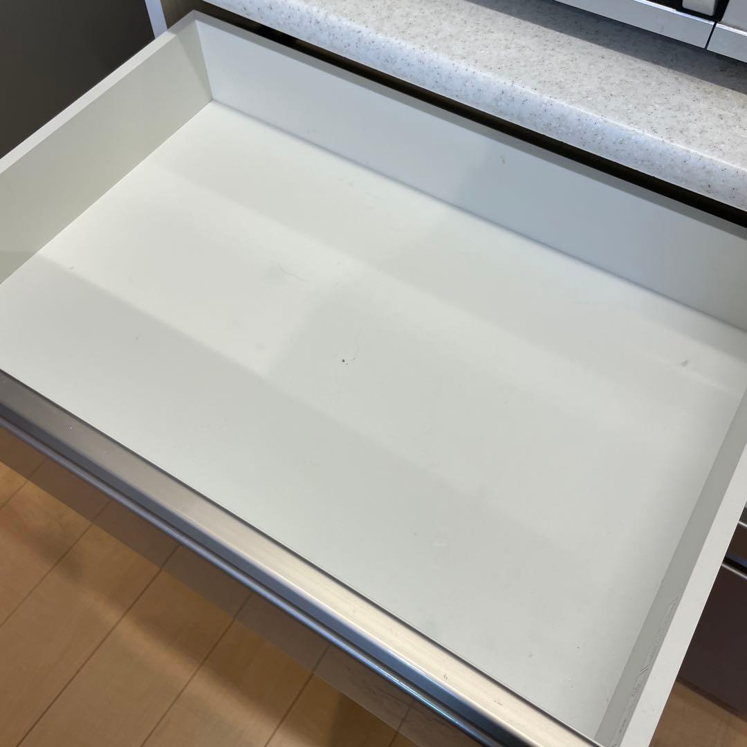 【値下げ】ニトリ キッチンボードアルミナ2 100KBSI シルバー