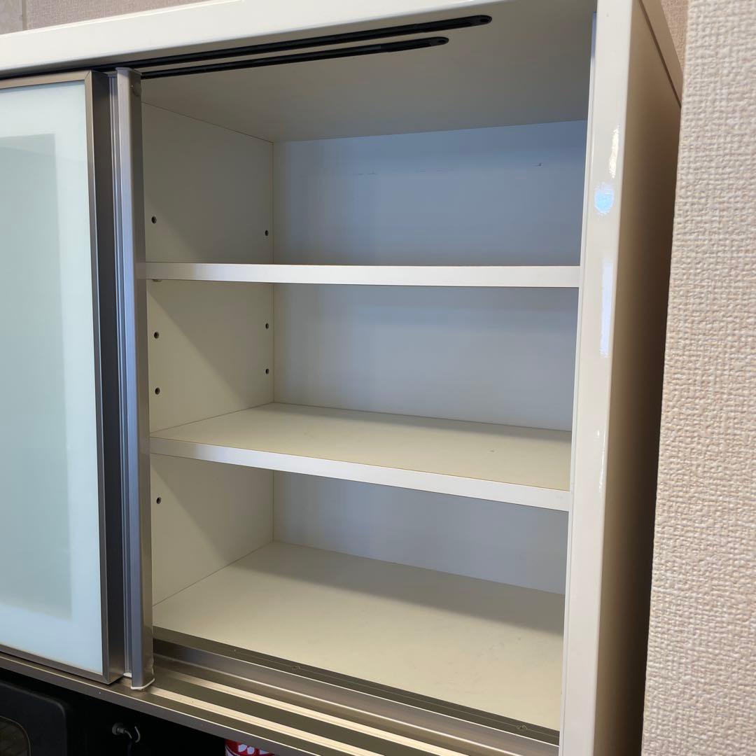 【値下げ】ニトリ キッチンボードアルミナ2 100KBSI シルバー