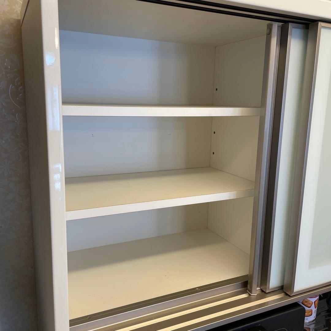 【値下げ】ニトリ キッチンボードアルミナ2 100KBSI シルバー