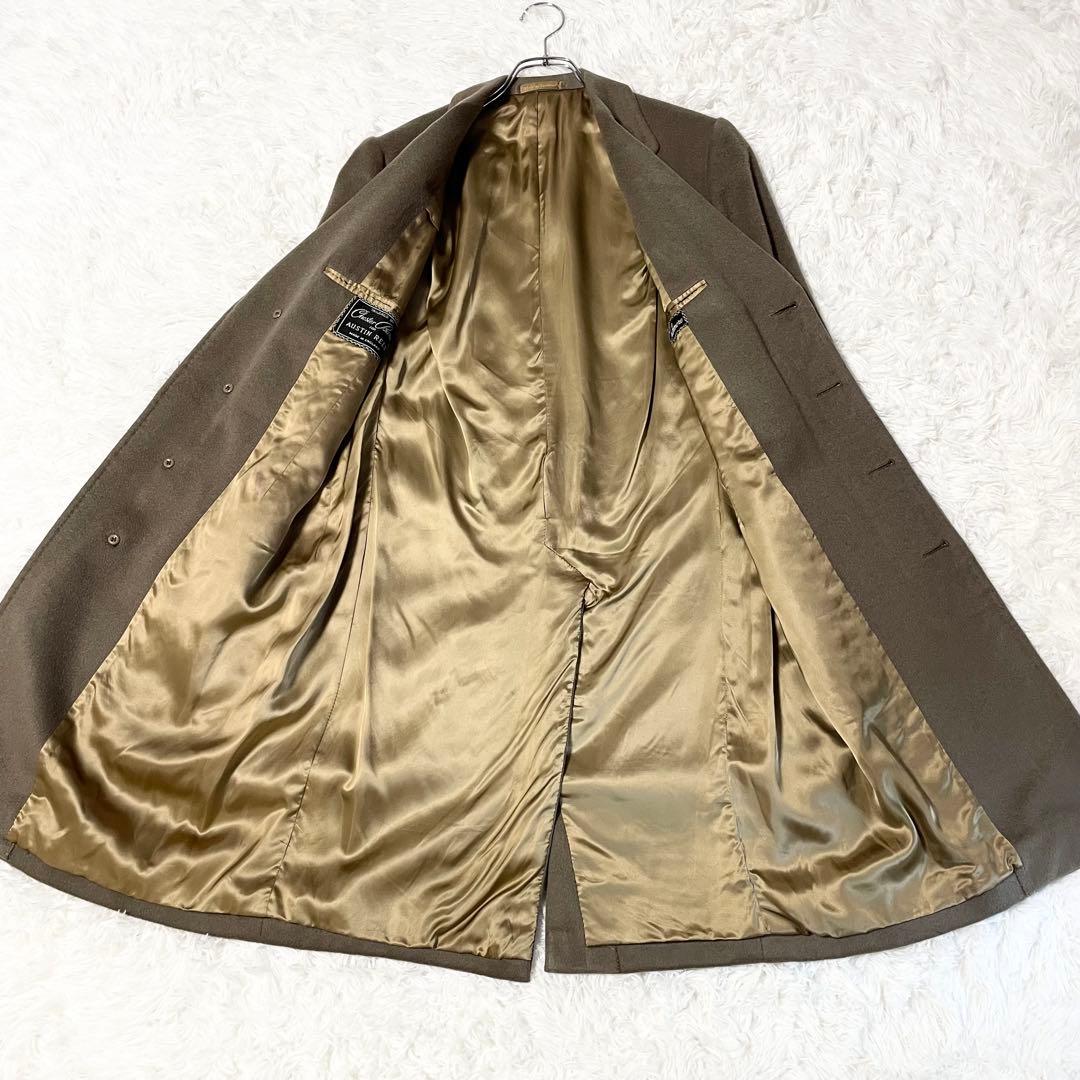 【美品】チェスターバリーオースチンリード カシミヤ100% チェスターコート