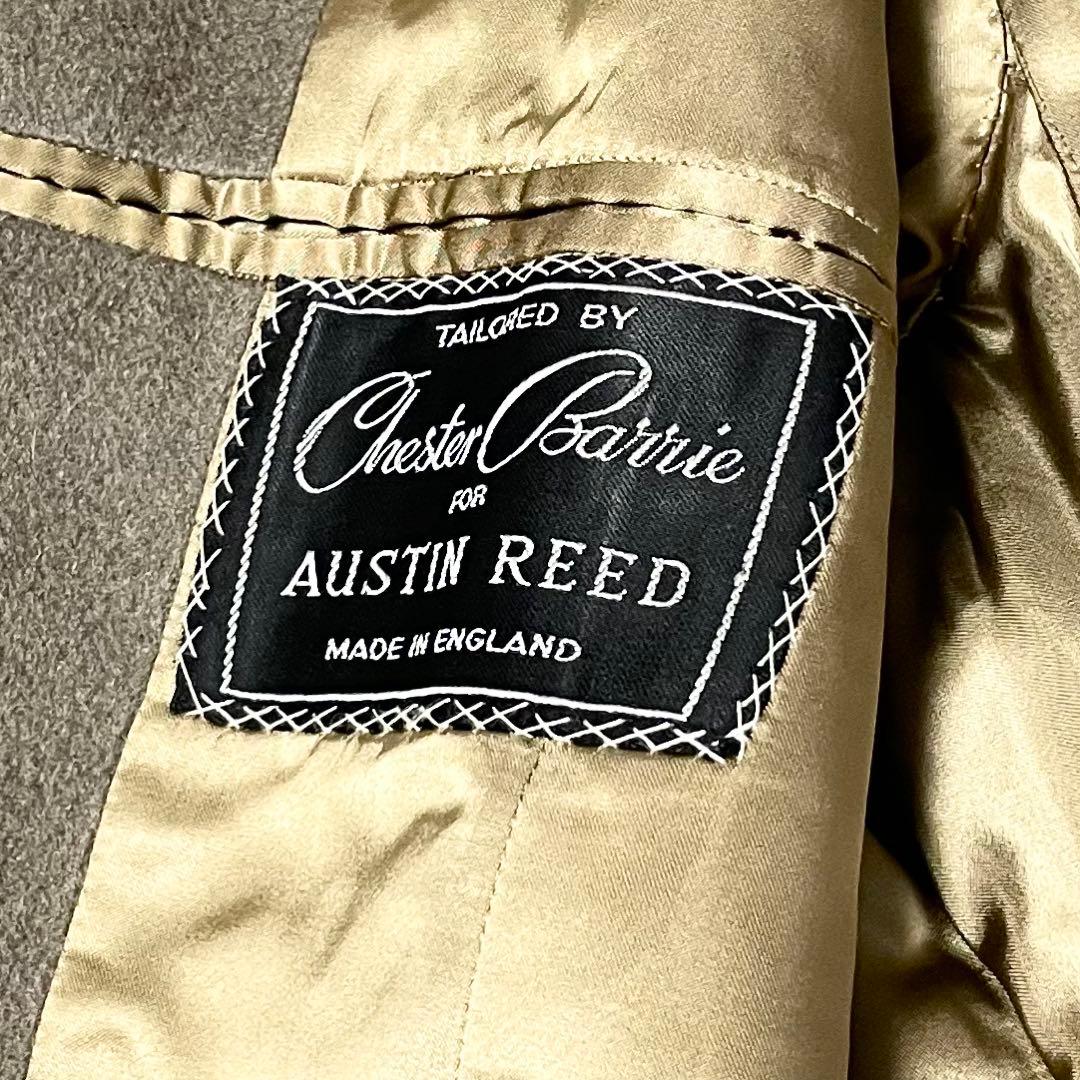【美品】チェスターバリーオースチンリード カシミヤ100% チェスターコート