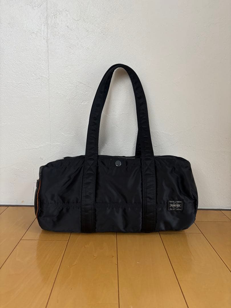 PORTER TANKER ダッフルバッグL Black