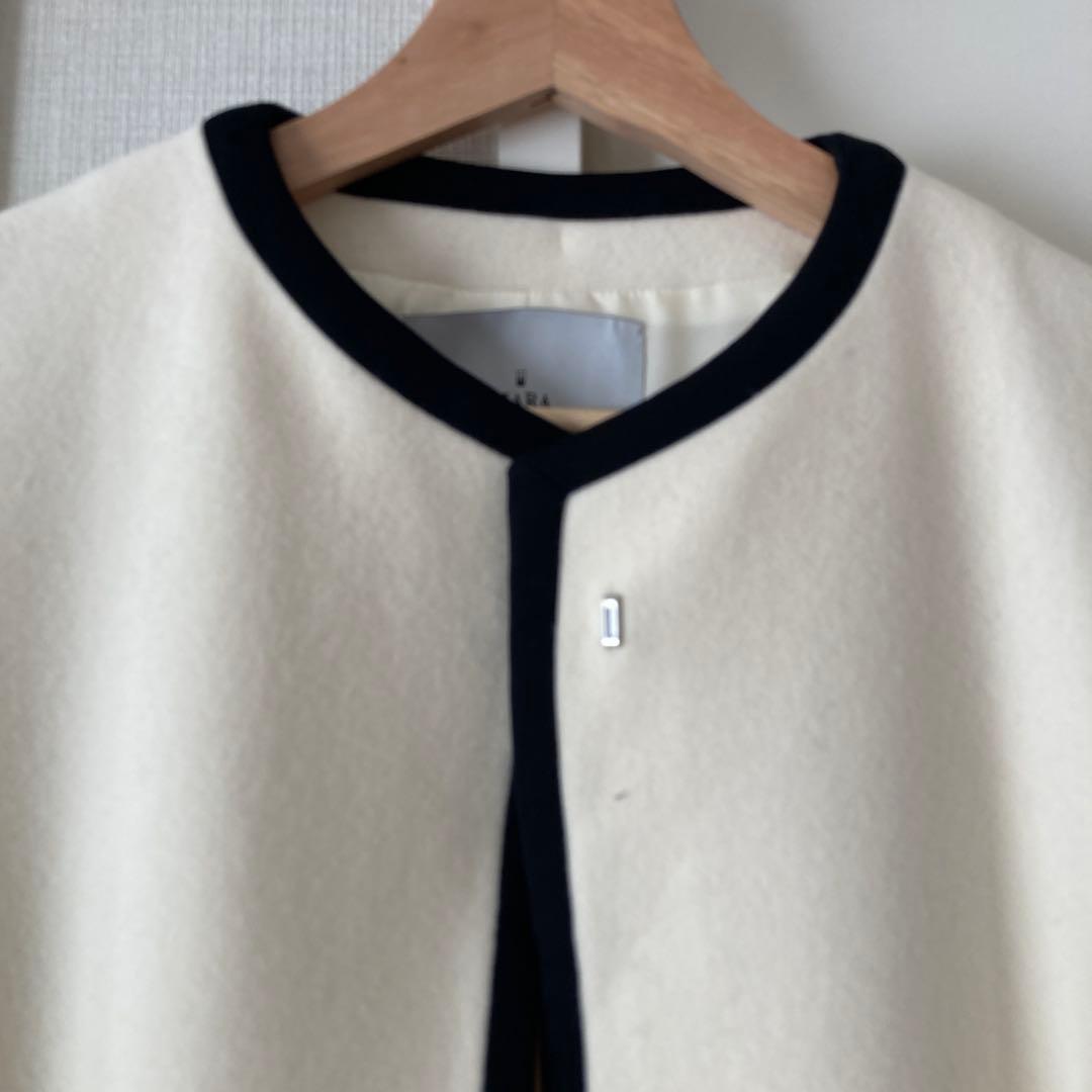 TIARA バイカラーコート ティアラ