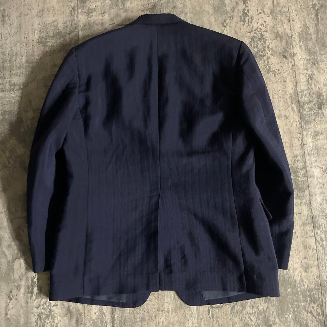 美品 高級 濃紺 セットアップスーツ × Christian Diorネクタイ