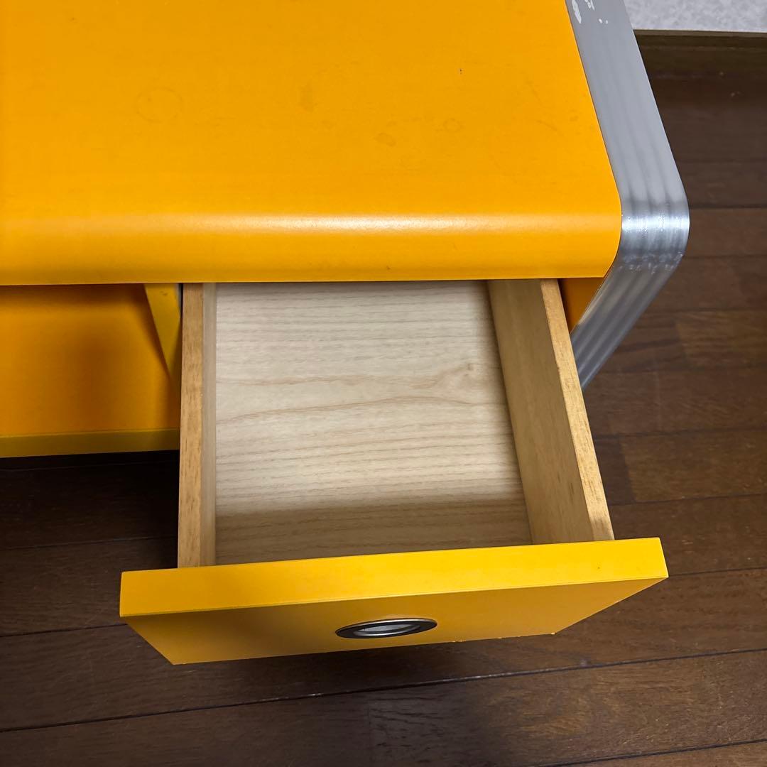 【良品】スペースエイジ テレビボード レトロポップ ヴィンテージ イエロー