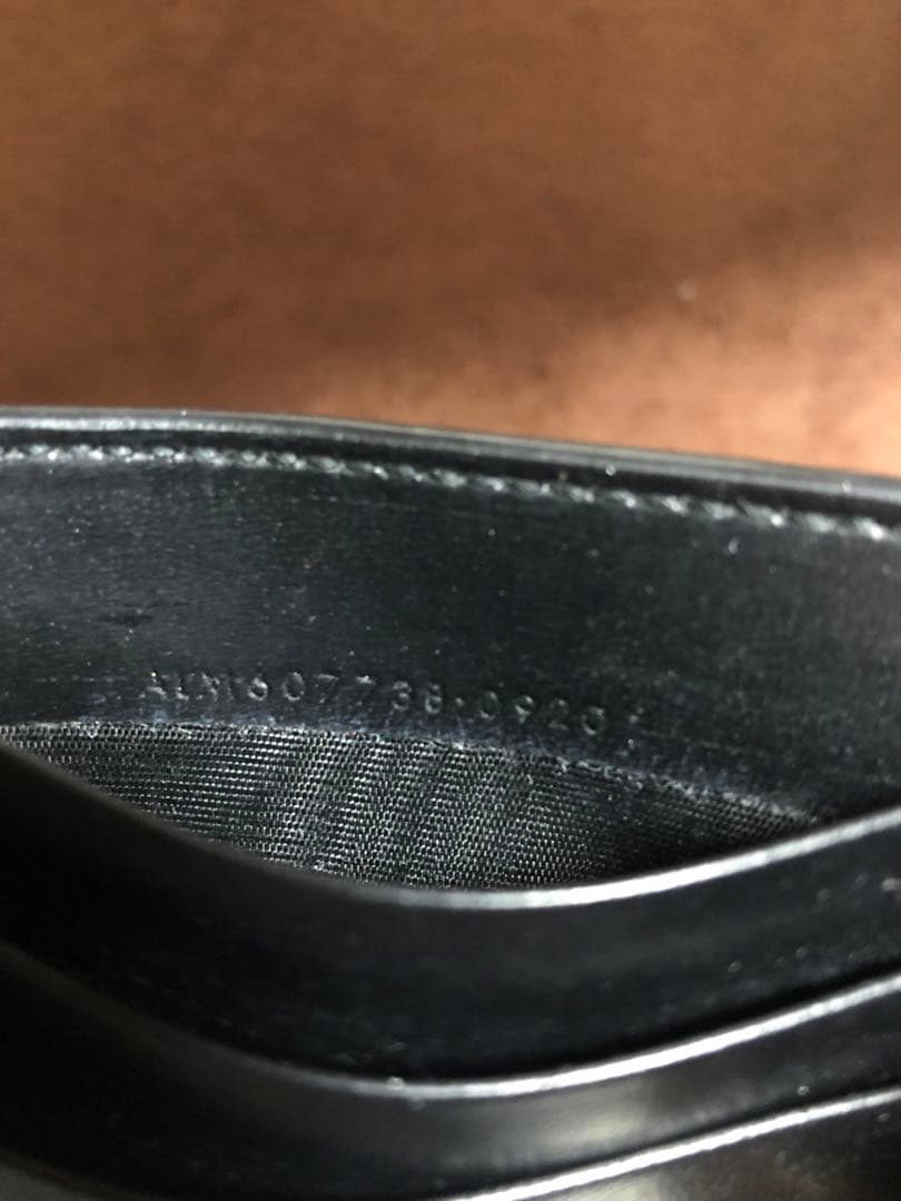 【SAINT LAURENT】サンローランパリ　マネークリップ　二つ折り財布