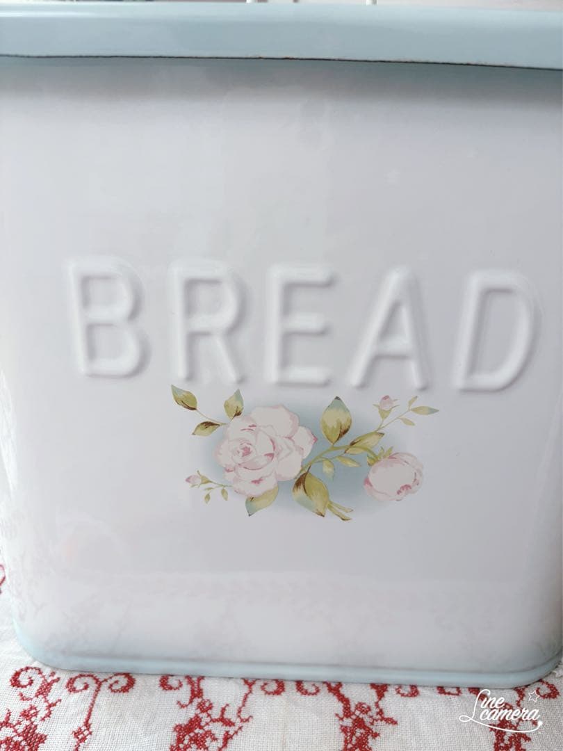 美品❣️イマン　ポワージュ　ブレッド缶　ブルー　希少❣️