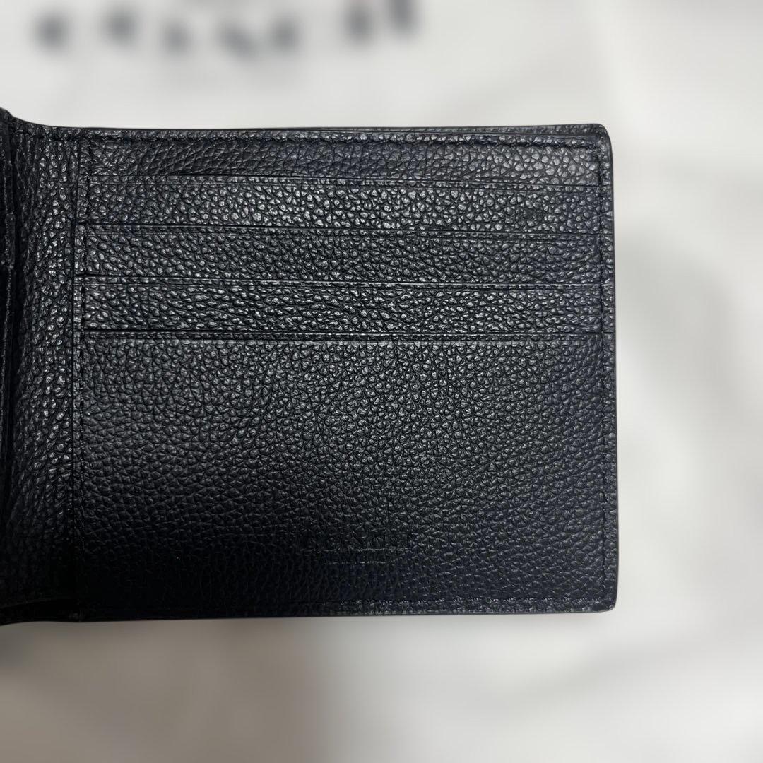【新品】COACH メンズ 二つ折り財布 ウォレット