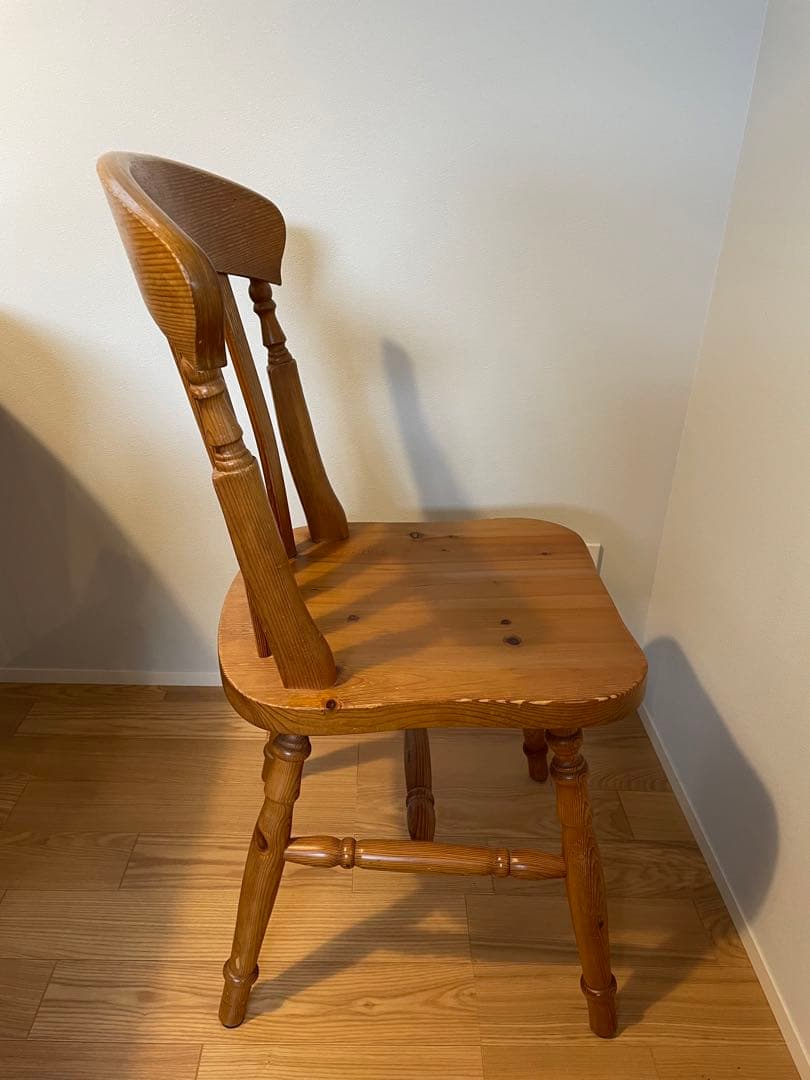 【70B】ダイニングチェア4脚セット(ヴィンテージ家具)