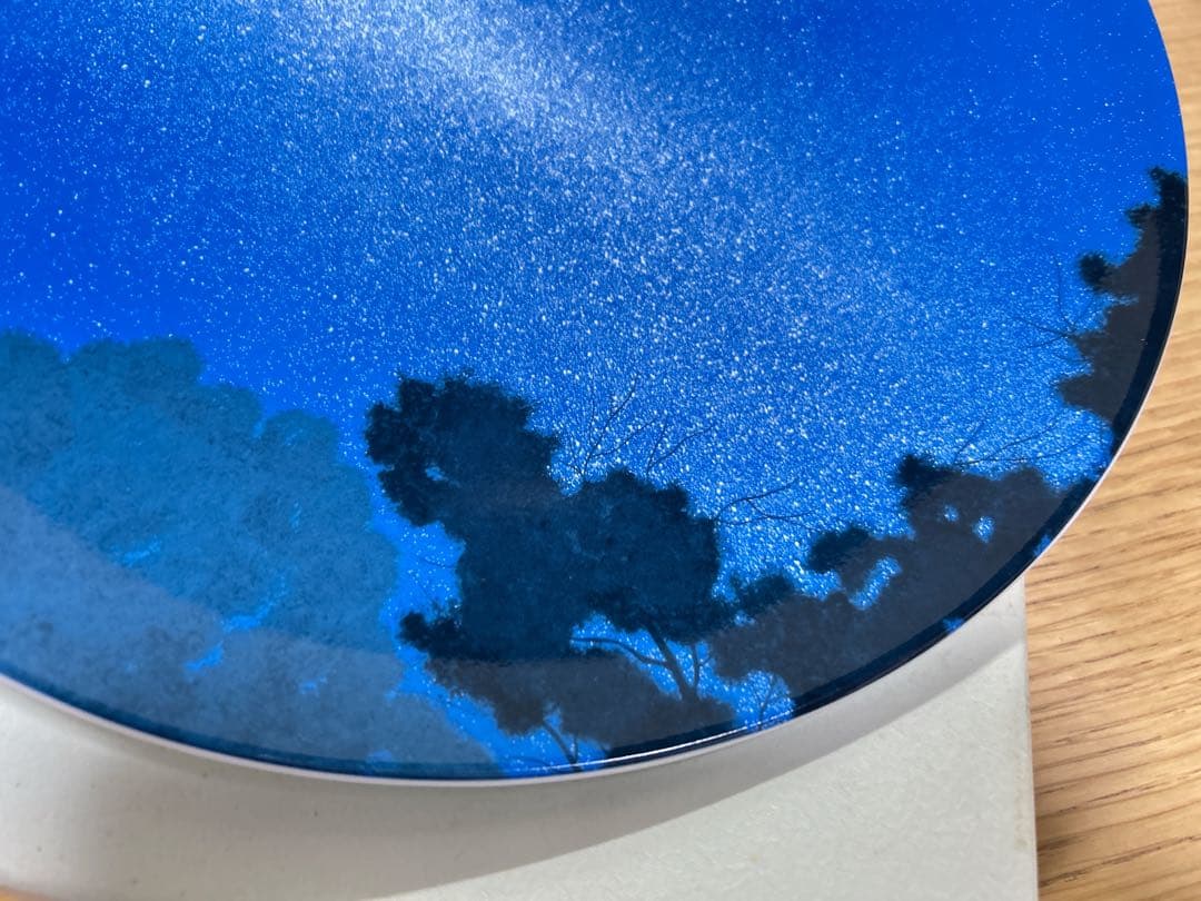 【未使用】ロイヤルコペンハーゲン 千住博 銀河GALAXY プレート