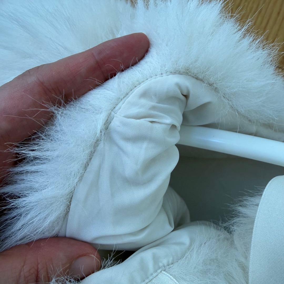 【1回のみ使用】 Birthday bash ファー ベスト ホワイト zara