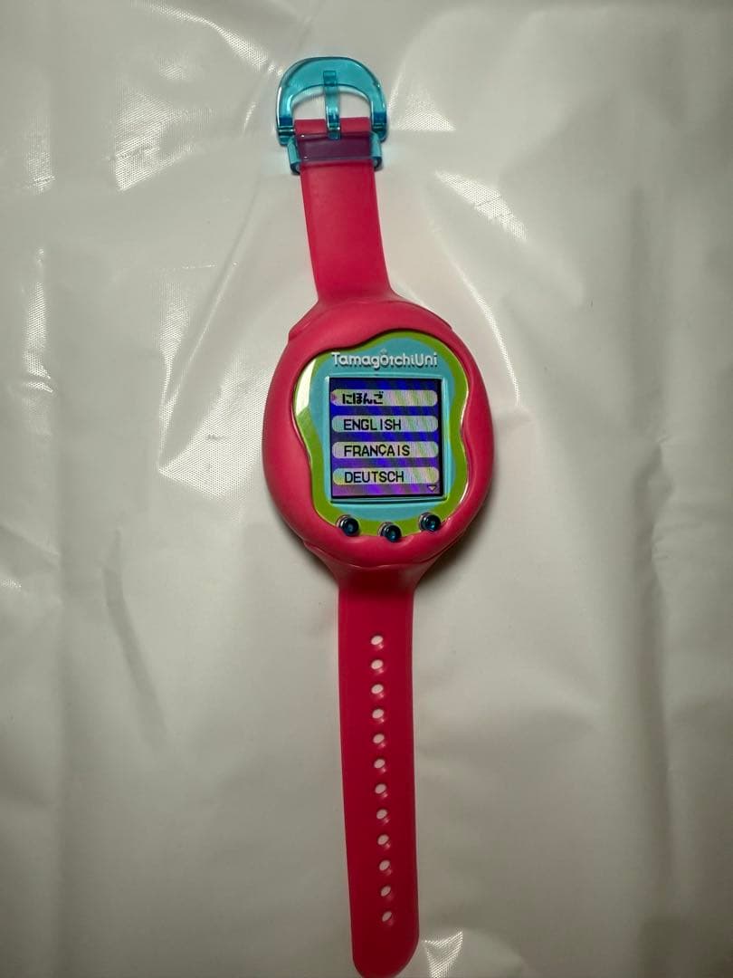 【動作確認済み】たまごっちユニ Tamagotchi Uni（ピンク）中古