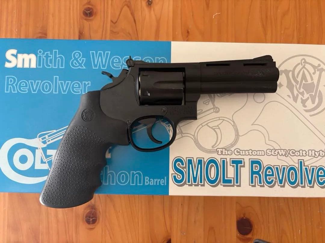 タナカ ガスガン　Smolt Revolver 4inch HW Ver.3