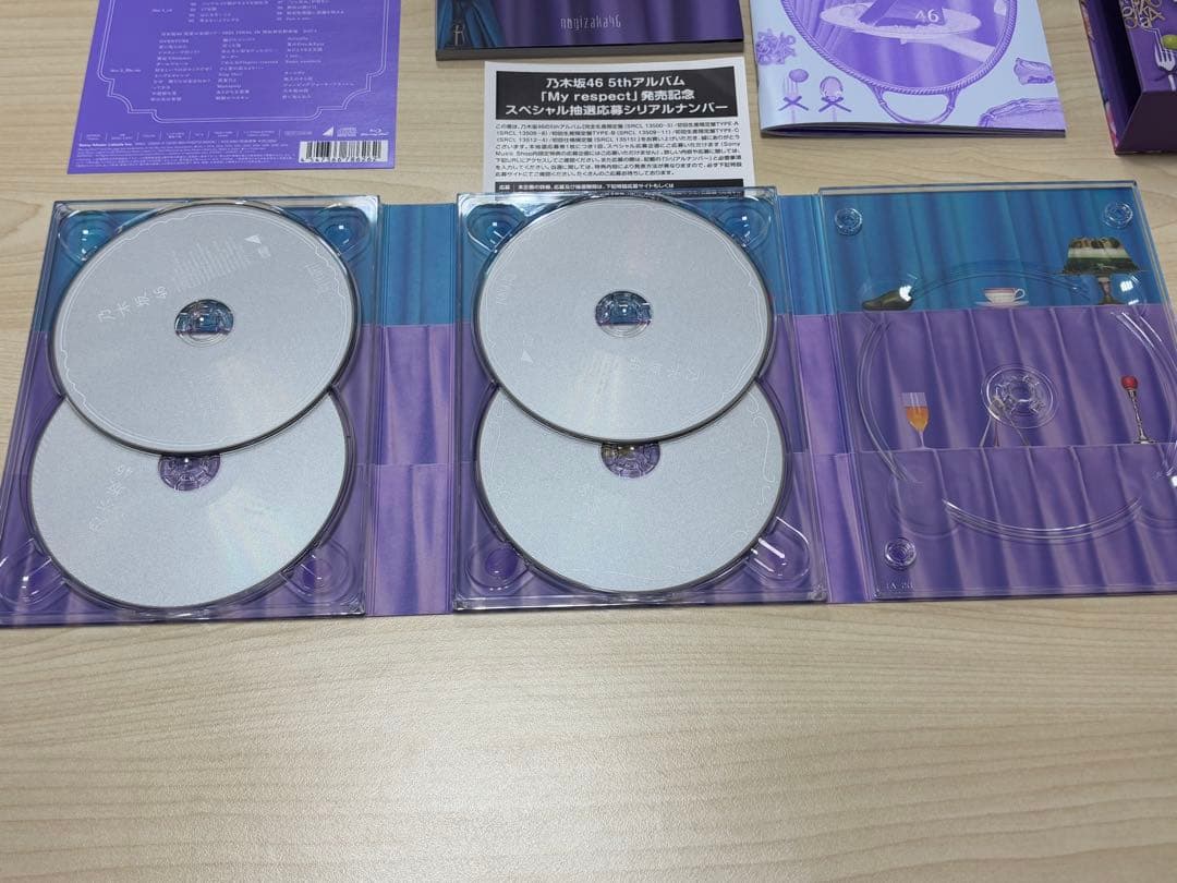 c*i様 【応募券付・BD写真無】乃木坂46 「My respect 完全生産限
