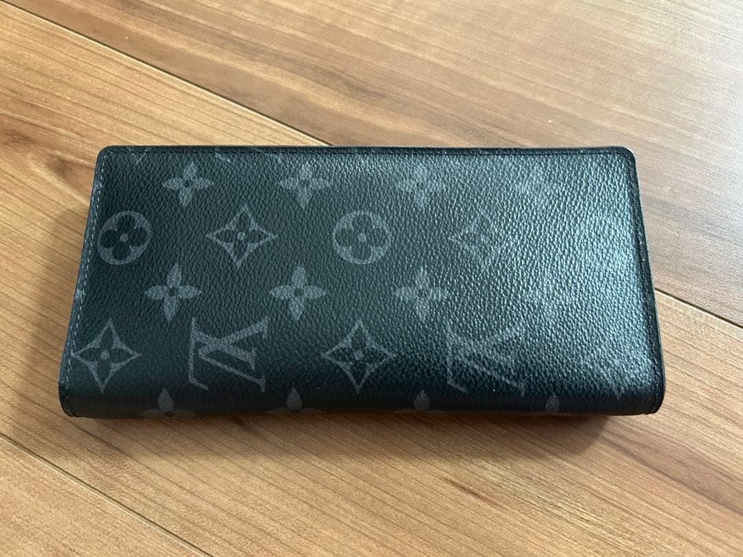 ルイヴィトン　ポルトフォイユ　ブラザ　モノグラム　エクリプス　長財布