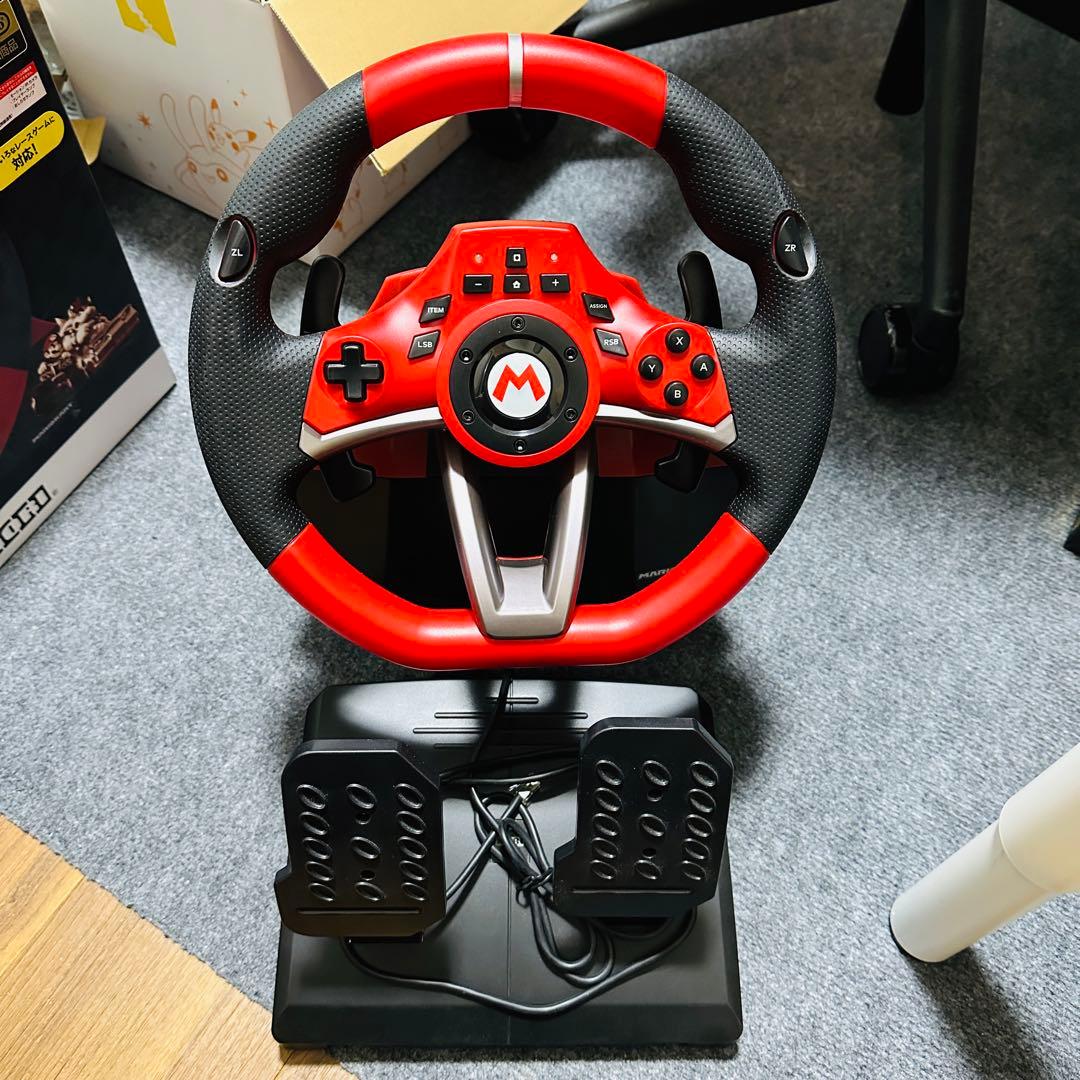 HORI NSW-228 マリオカートレーシングホイールDX switch