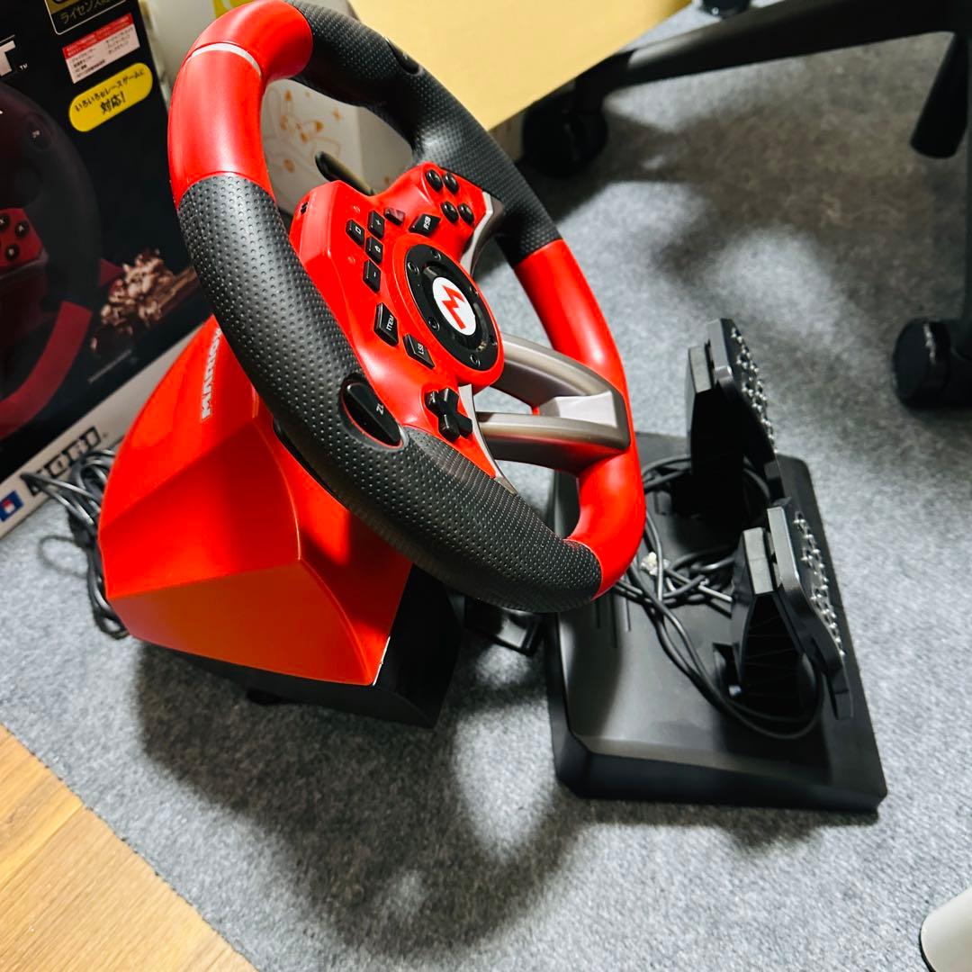 HORI NSW-228 マリオカートレーシングホイールDX switch