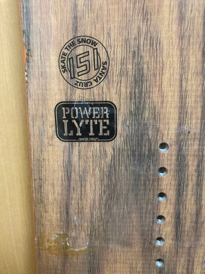 Santa Cruz Power Lyte スノーボード 151cm