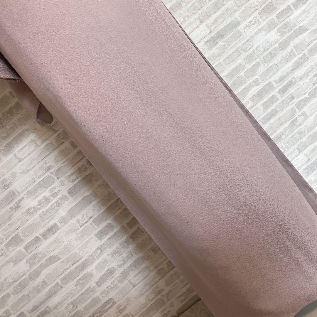 色無地　フルセット　薄紫　バチ衿　躾糸付き　シンプル　礼装　カジュアル　Q1