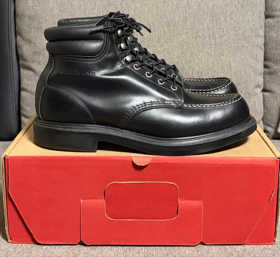 【9 1/2 D 11年】RED WING 8133 スーパーソール ブラック