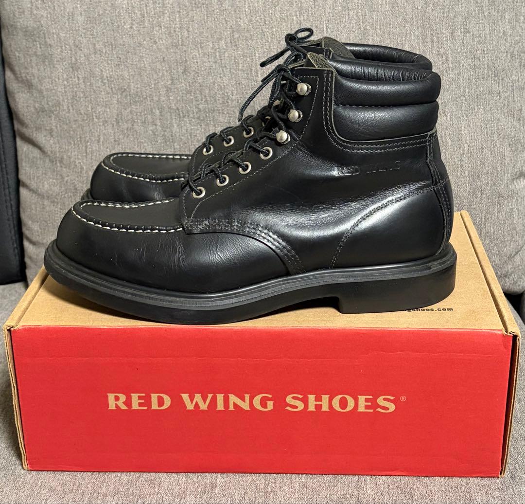 【9 1/2 D 11年】RED WING 8133 スーパーソール ブラック
