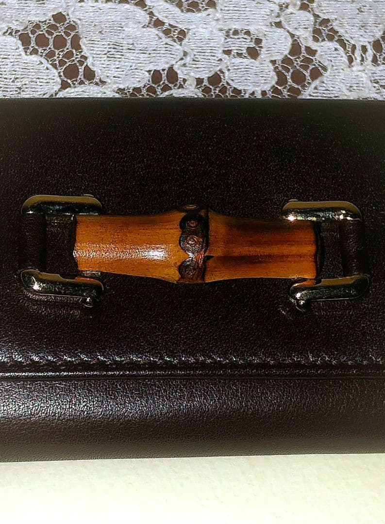 最終値下げ❗️グッチ GUCCI バンブーキーケース＊付属品付き☆未使用