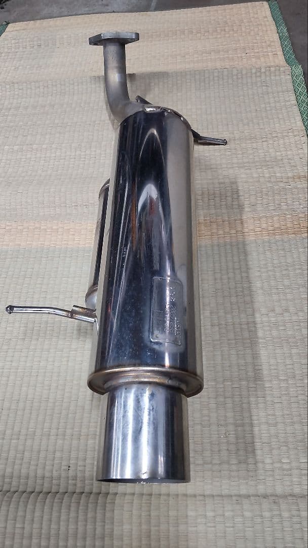 デミオ　DY3W系silent ステンレス シングル出しマフラー