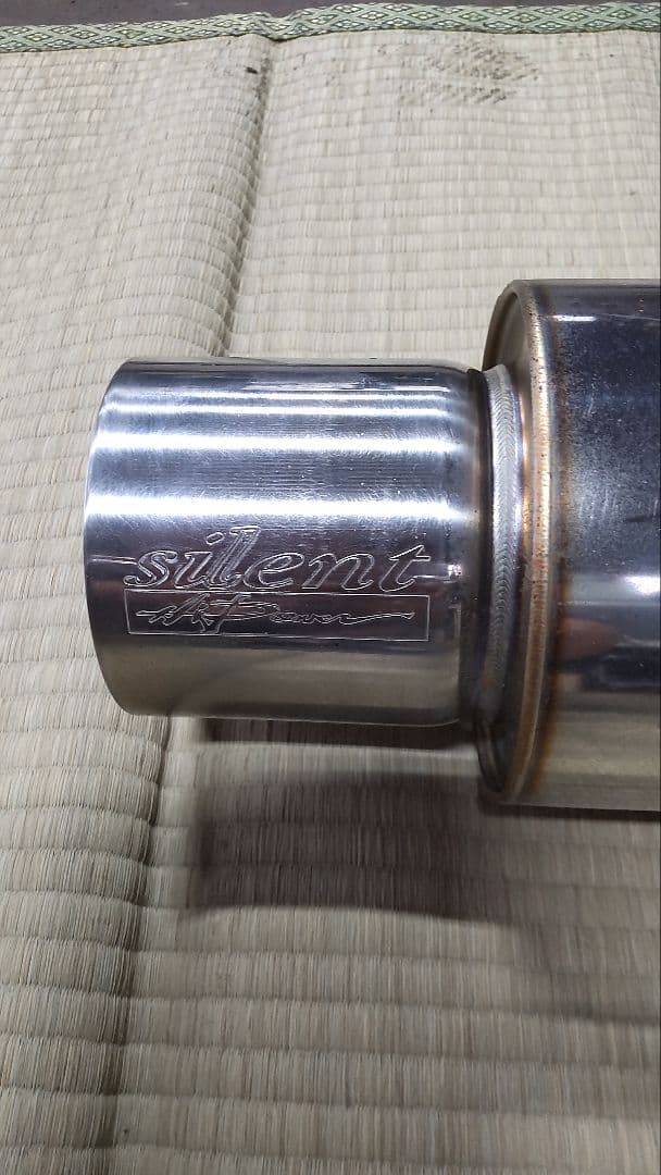 デミオ　DY3W系silent ステンレス シングル出しマフラー