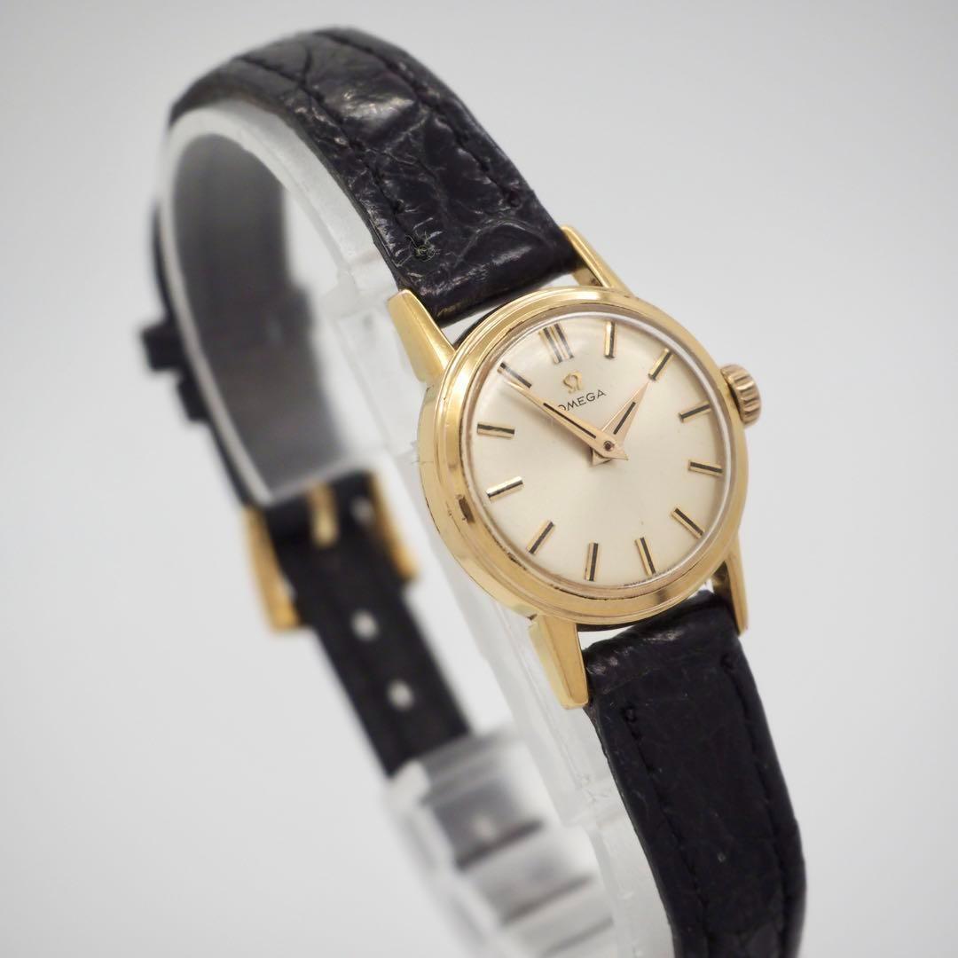 専用531【希少】OMEGA　時計　手巻き　レディース　金張り ゴールド