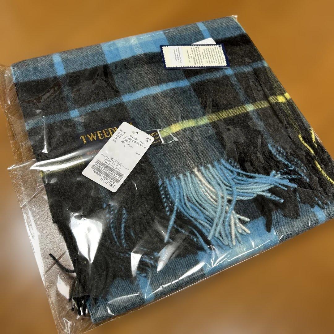 SLOBE IENA TWEEDMILL大判ストール　新品未使用⭐︎