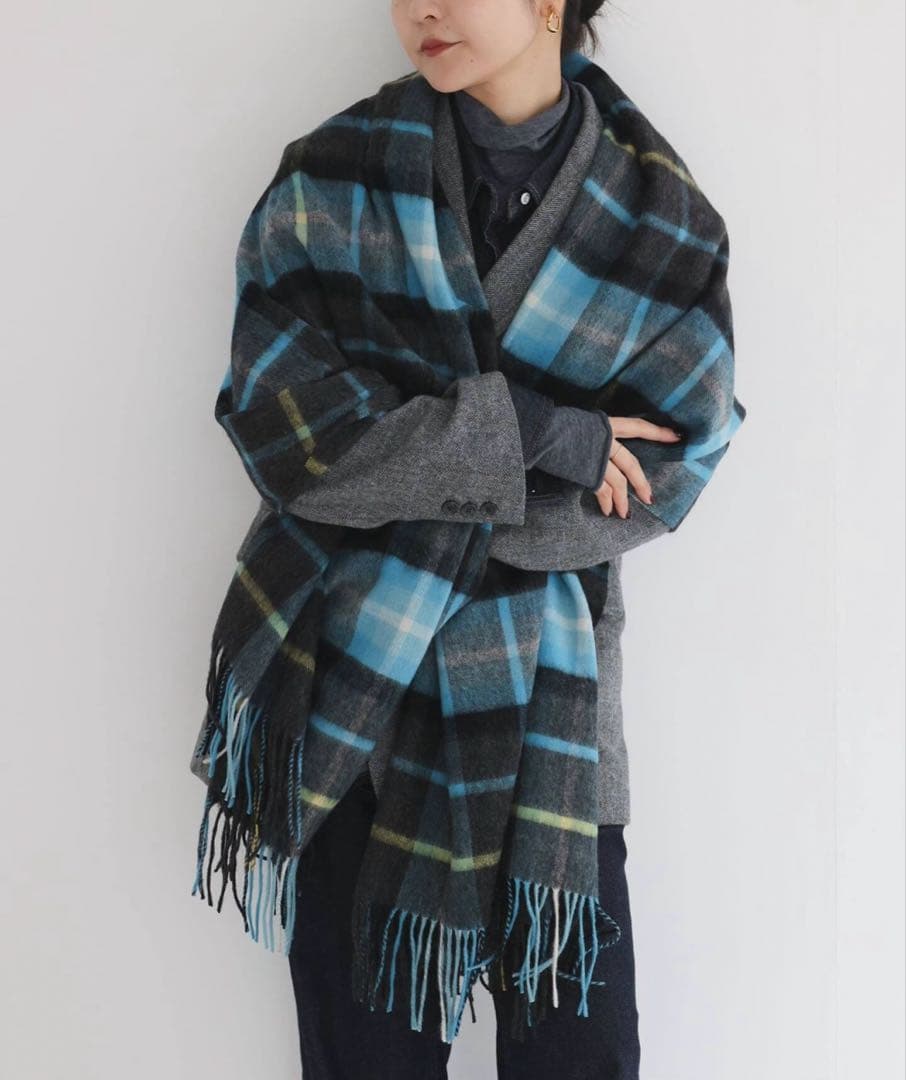 SLOBE IENA TWEEDMILL大判ストール　新品未使用⭐︎