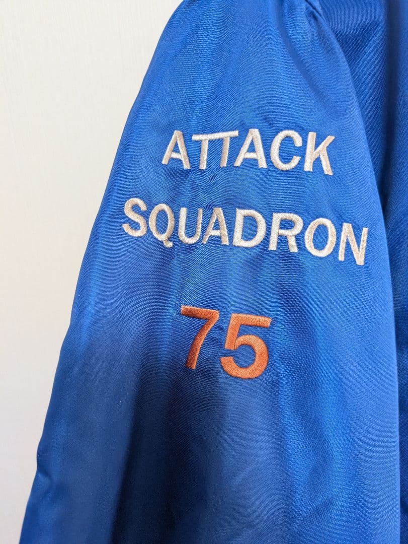 アーチロゴ　ワッペン　XXL　AVIREX MA-1 フライトジャケット