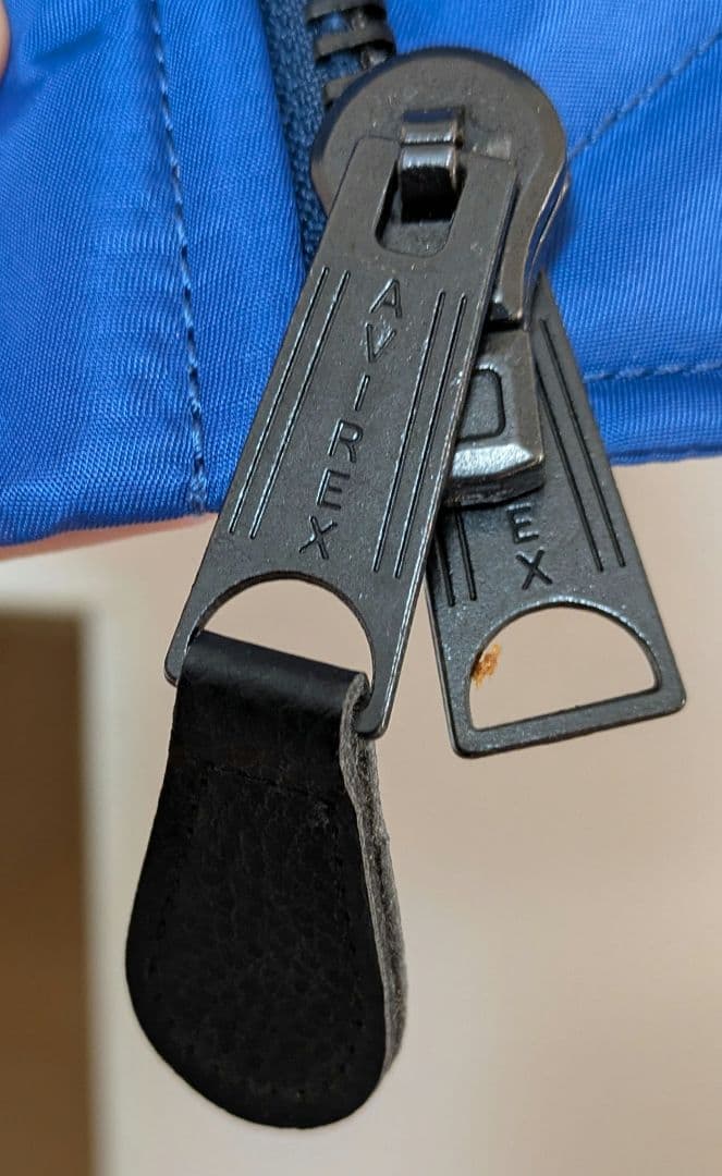 アーチロゴ　ワッペン　XXL　AVIREX MA-1 フライトジャケット