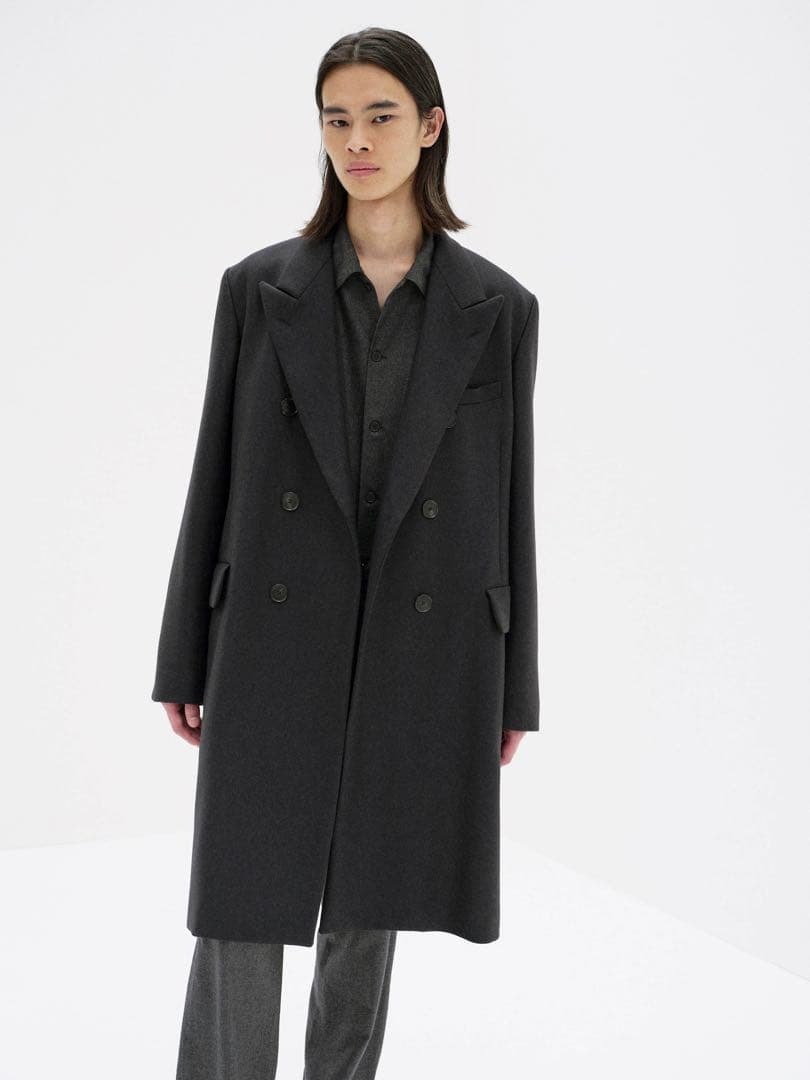 ジャケット・アウター AURALEE LIGHT MELTON CHESTERFIELD COAT