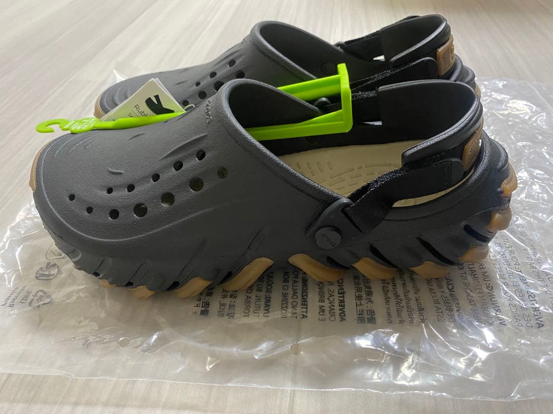 Crocs エコーガムRO クロッグ カラーblack