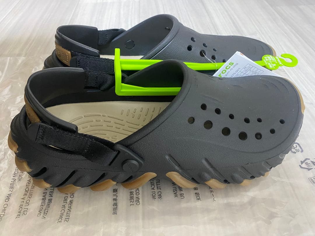 Crocs エコーガムRO クロッグ カラーblack