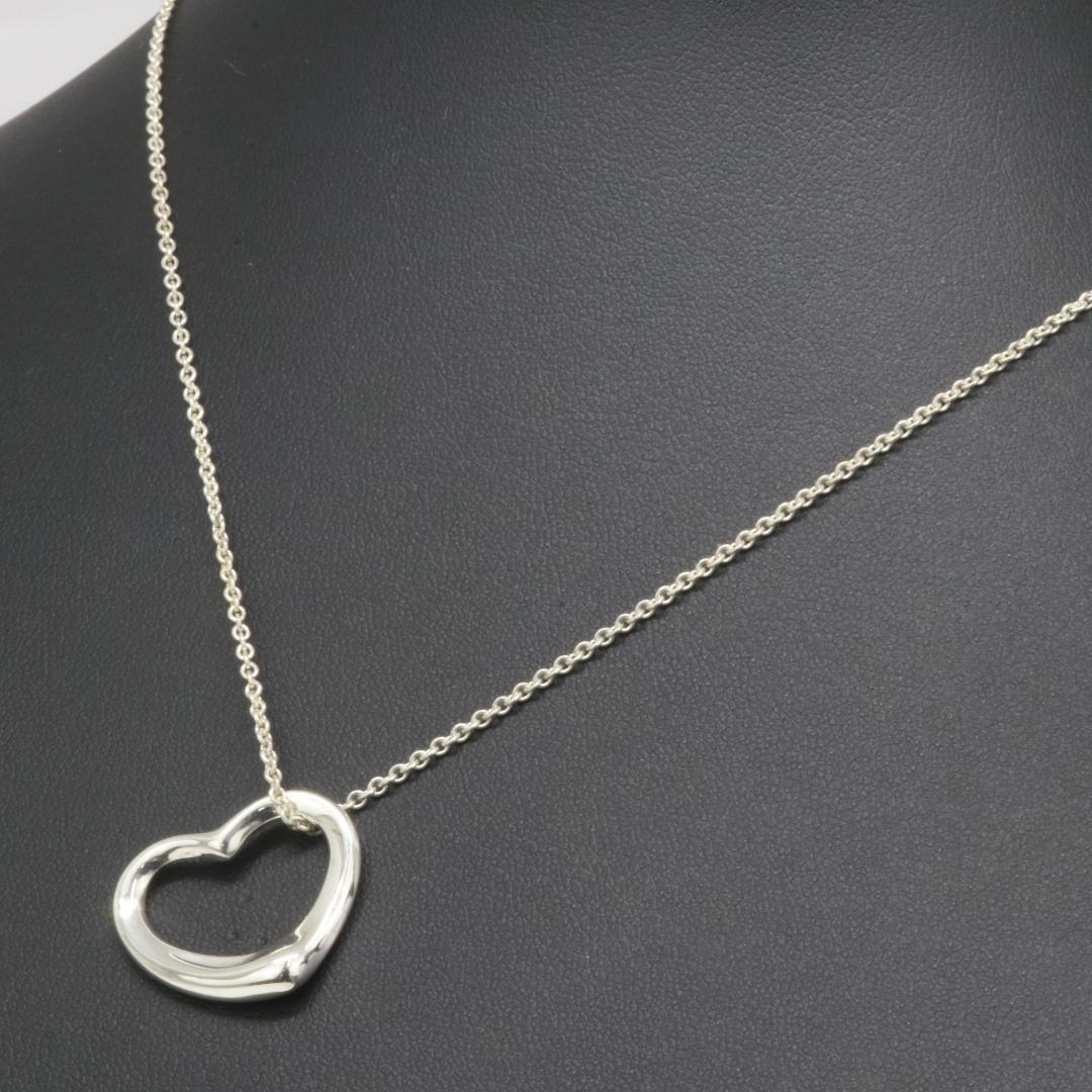 ティファニー 925 SV オープンハート ネックレス