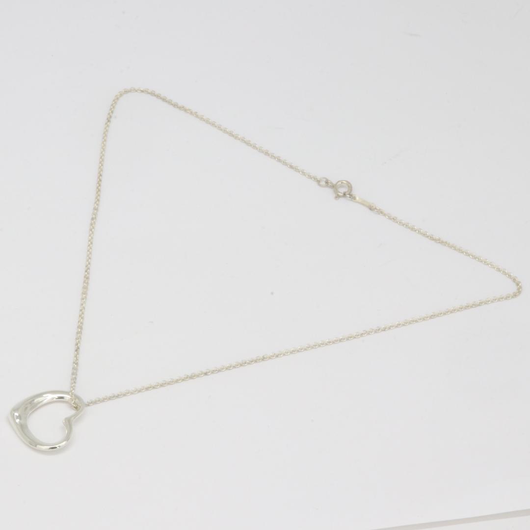 ティファニー 925 SV オープンハート ネックレス