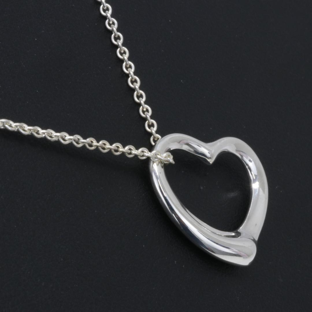 ティファニー 925 SV オープンハート ネックレス