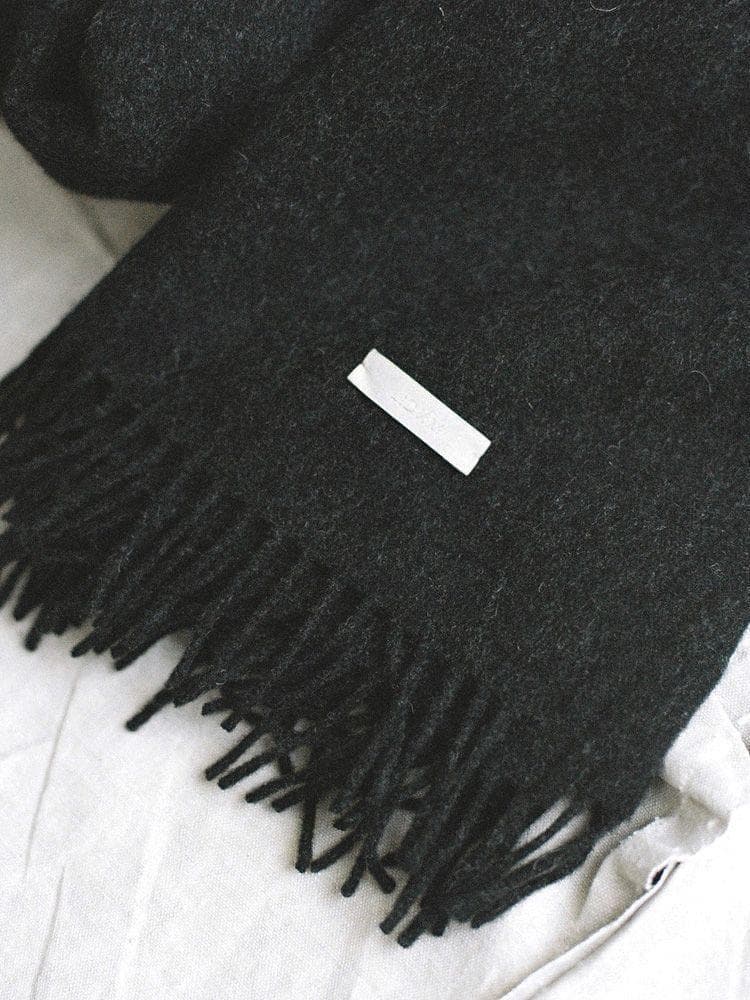 小物 BABY WOOL BLANKET STOLE