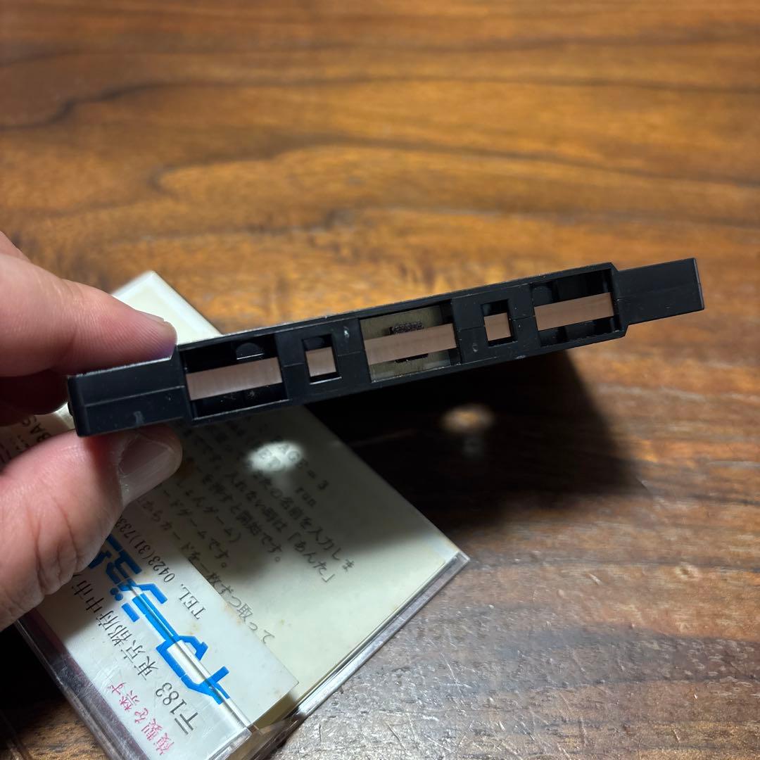 ミユキ THE 勝負師 PC-6001 カセットテープ イマージュソフト レトロ