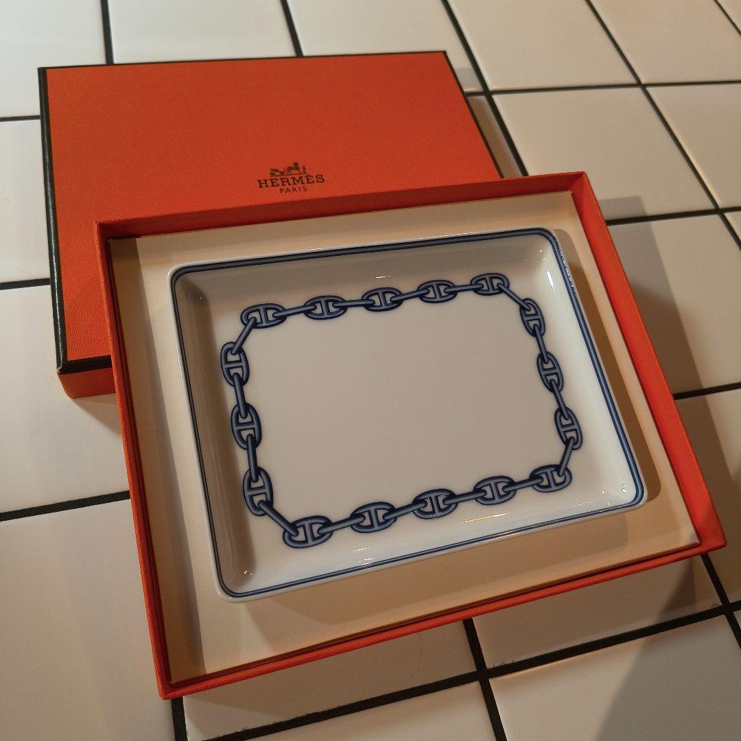 Mi様　　美品HERMES チェーンモチーフ シェーヌダングル