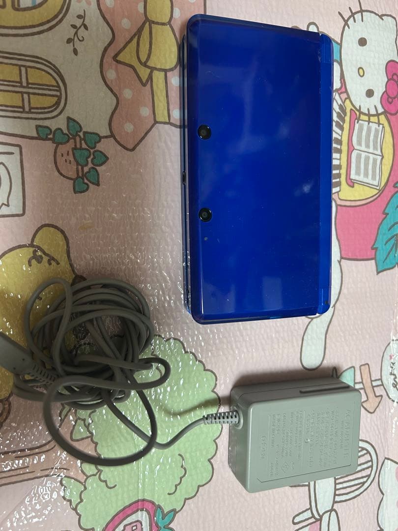 ニンテンドー3DS コバルトブルー【生産終了】　マリカーソフト付き