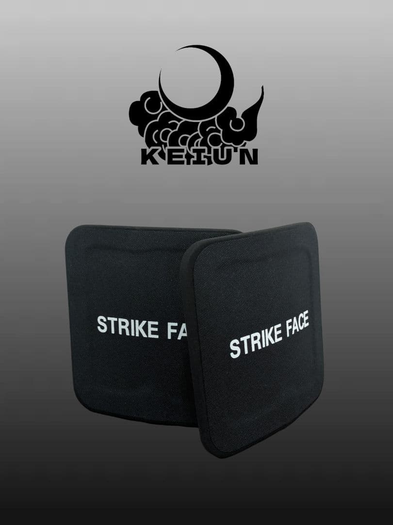 自衛官割有り　KEIUN 実物 Level 3 防弾サイドプレート　6x6インチ