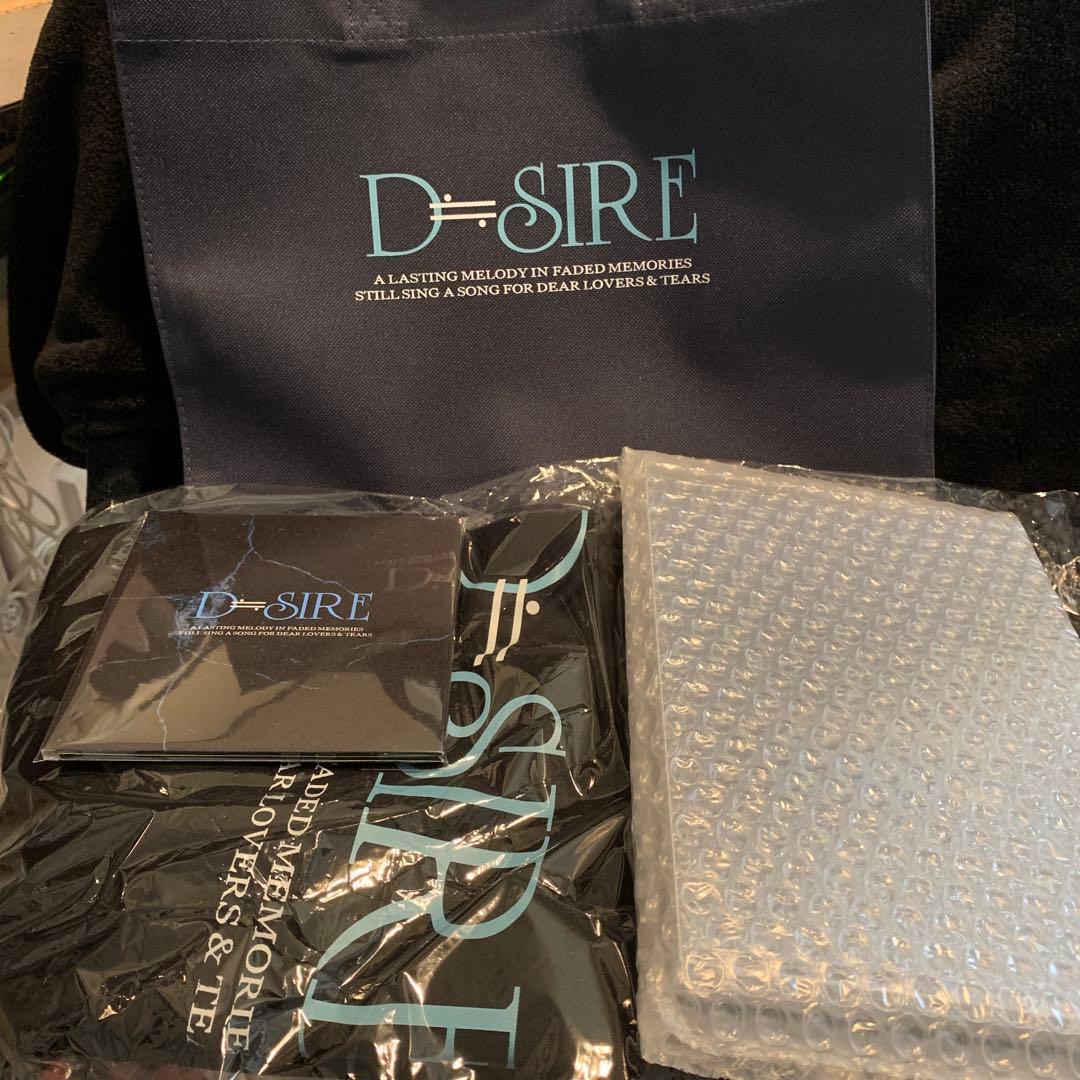 D≒SIRE/30周年記念セット/デザイア/CD/Tシャツ/バッグ